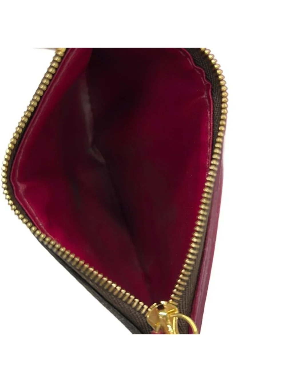 Louis Vuitton Trifold Wallet Monogram Portefeuille Victorine Fuchsia
